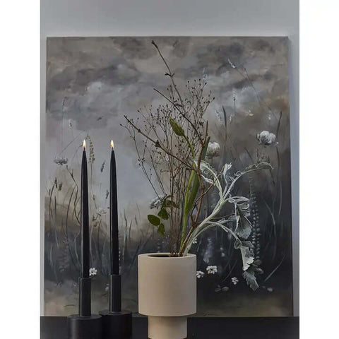 10" Black Taper Candles (Set of 2) - Candle - Twilight Collection