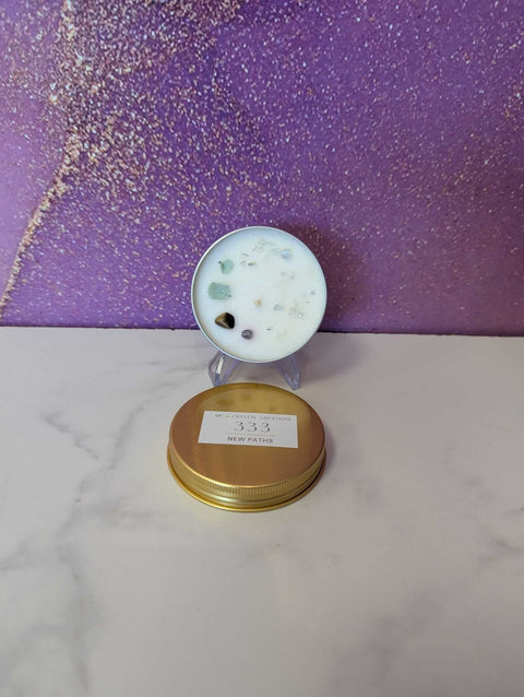 333 Candle | New Paths - Candle - MC Crystal Candles