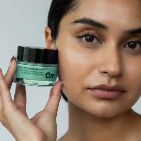 Adaptogen + Copper Peptide Multitasking Radiance Mask - Mask - Om Organics