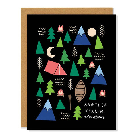 Another Year of Adventures Birthday Card - Greeting Card - Badger & Burke