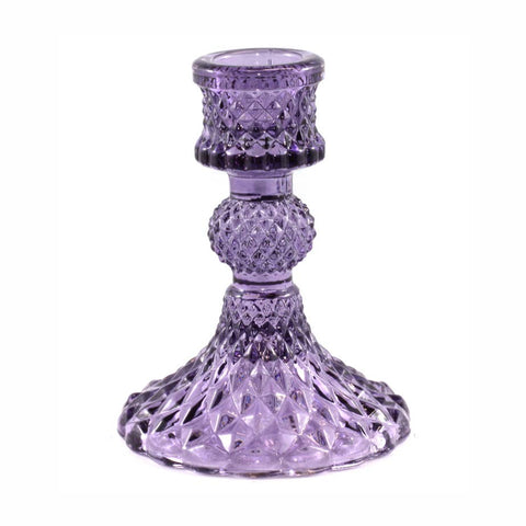 Baby Bella Violet Candle Holder - Candle - Twilight Collection
