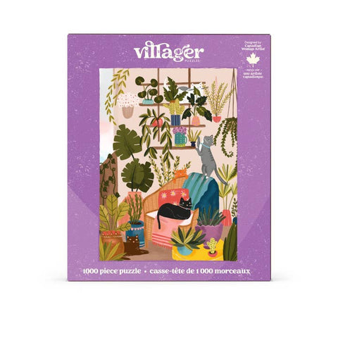 Balcony Cats 1000 - Piece Puzzle - Puzzle - Villager Puzzles