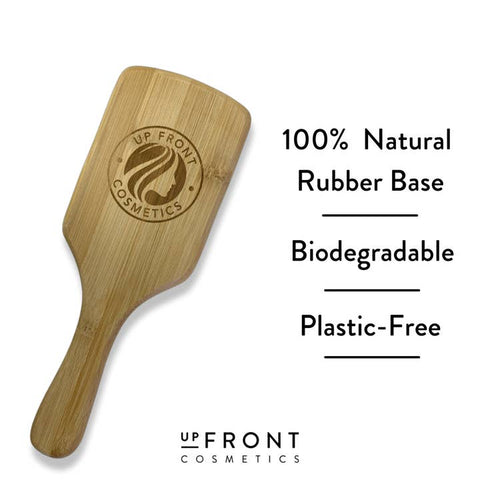 Bamboo Hair Brush - Hair Accessory - Upfront Cosmetics