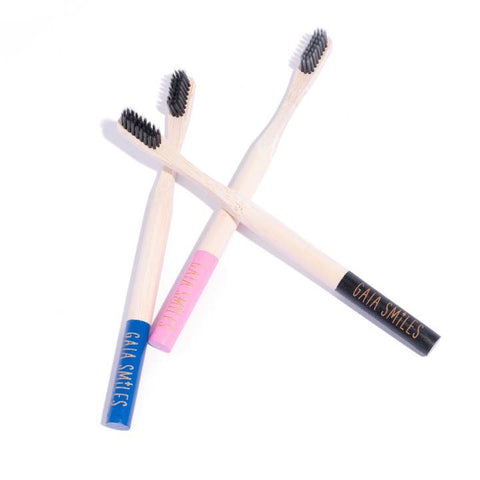 Bamboo Toothbrush - Tooth Brush - Gaia Smiles