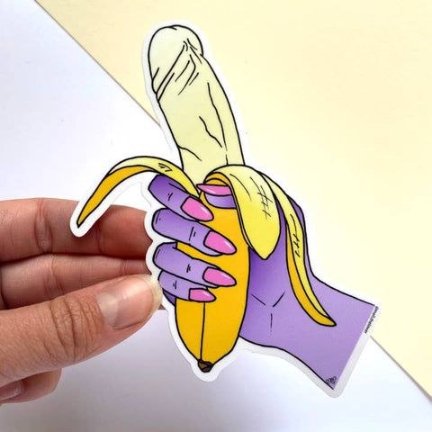 Banana Penis Sticker - Sticker - Meli TheLover