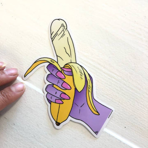 Banana Penis Sticker - Sticker - Meli TheLover