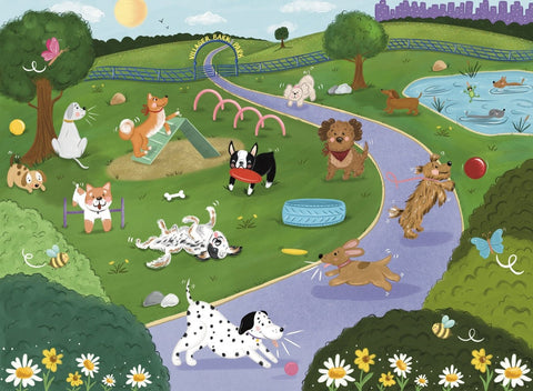 Bark Park 250 - Piece Puzzle - Puzzle - Villager Puzzles