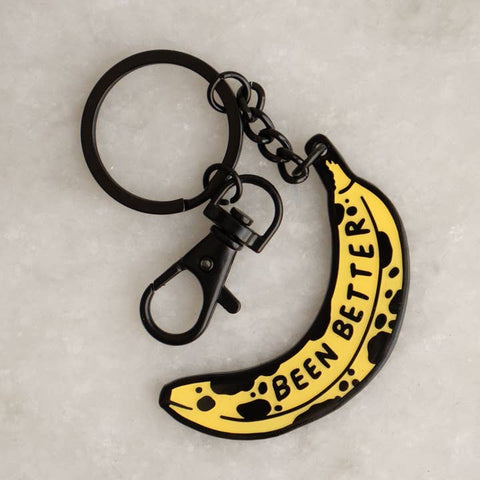 Been Better Banana Keychain - Keychain - Stay Home Club
