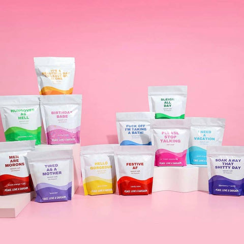 Birthday Babe Bath Salt Soak - Bath Soak - Peace, Love & Sarcasm