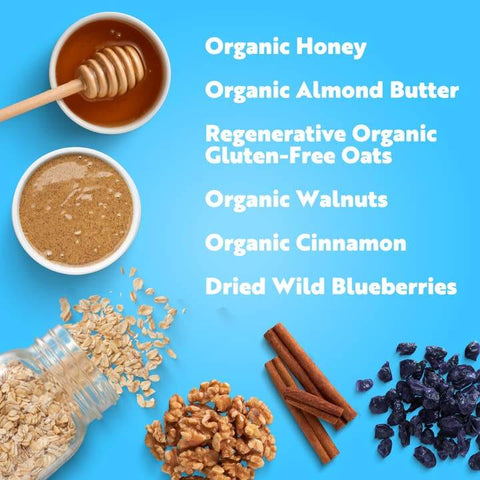 Blueberry Almond Butter | Organic Real Food Bar - Food - Made with Local