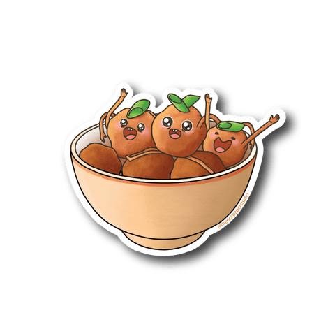 Bola Bola Sticker - Sticker - The Rice Paper Studio