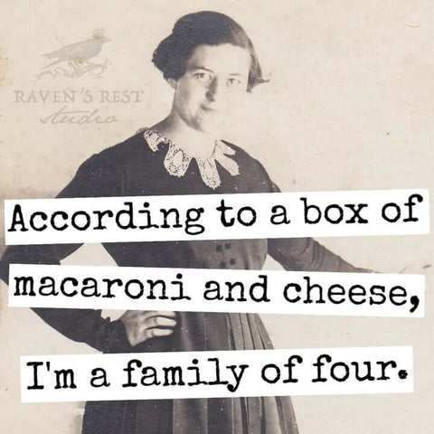 Box of Macaroni and Cheese Magnet - Magnet - Raven's Rest Studio
