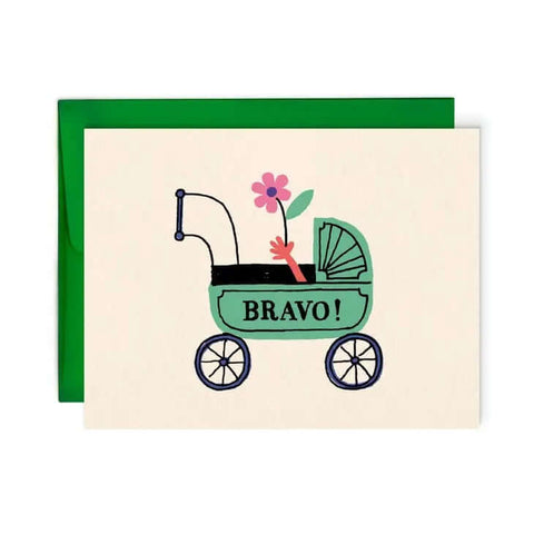 Bravo Baby Card - Greeting Card - Paperole