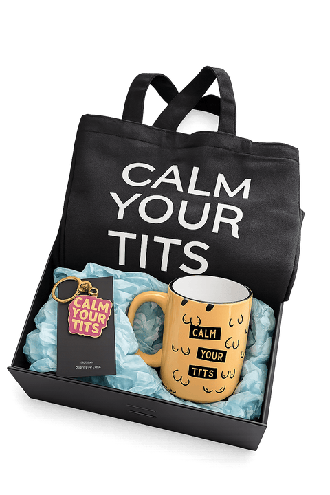Calm Your Tits Gift Box - Gift Set - Local Boom Gift Shop