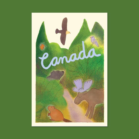 Canada Animals Postcard - Postcard - Paperole
