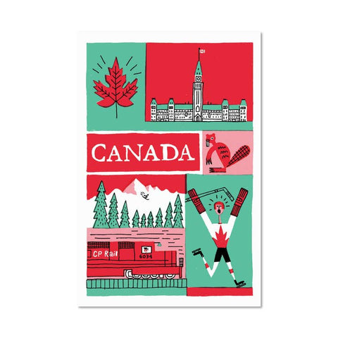 Canada Post Card - Postcard - Paperole