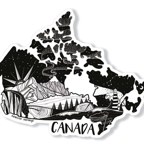 Canada Sticker - Sticker - Mountain Mornings