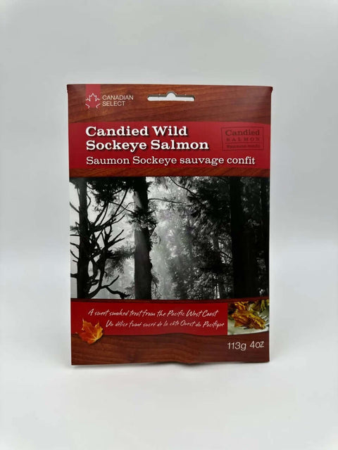 Candied Smoked Wild Sockeye Salmon - Food - Canadian Select