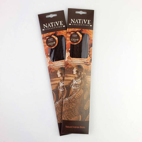 Cedar Incense by Native Collection – Grounding & Cleansing Ritual - Incense - Monague Native Crafts