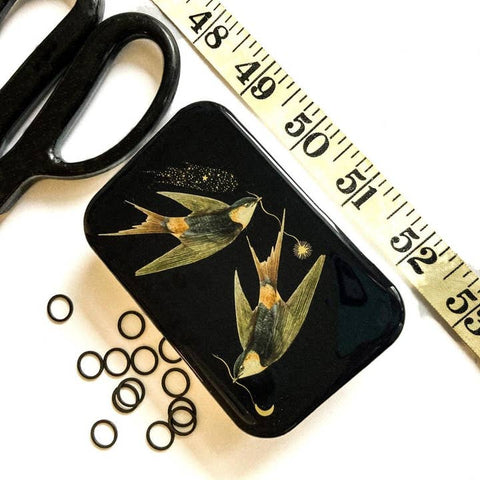 Celestial Swallows Tin - Craft - Firefly Notes