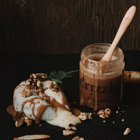 Cinnamon Spiced Raw Honey - Honey - Drizzle