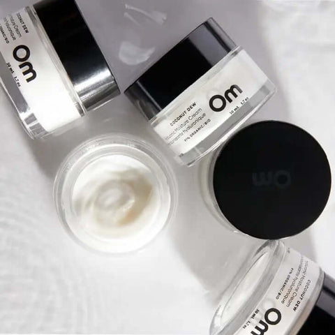 Coconut Dew Hyaluronic Moisture Cream - Facial Lotion - Om Organics