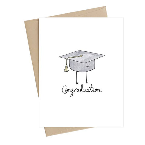 Congraduation Card - Greeting Card - Little May Papery