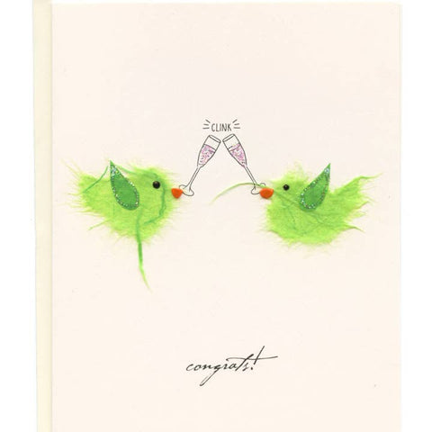 Congrats Clink Card - Greeting Card - Flaunt Cards