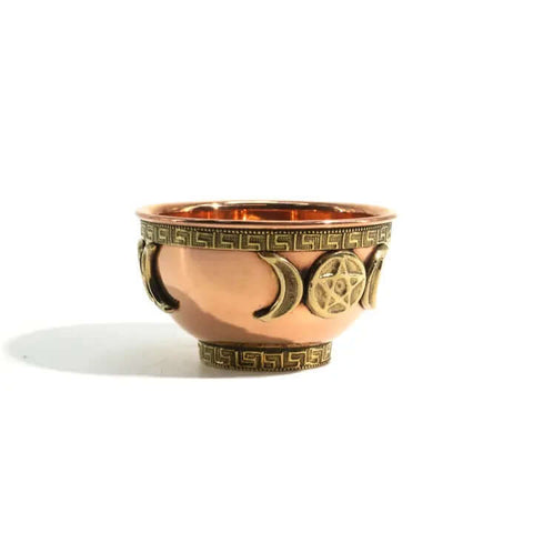 Copper Offering Bowl - Sage - The Local Boom Gift Shop