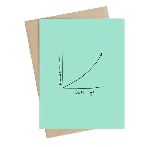 Dad Jokes Fathers Day Card - Greeting Card - Little May Papery