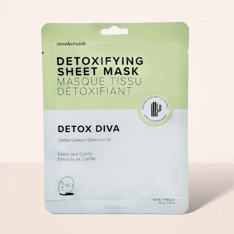 Detox Diva Detoxifying Sheet Mask - Mask - MaskerAide