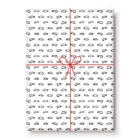 Dick Gift Wrapping Paper (Single Sheet) - Wrapping Paper - Smitten Kitten