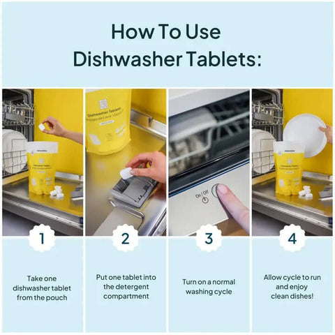 Dishwasher Detergent Tablets - Dishwasher Detergent - Nature Bee