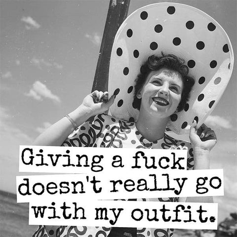 Doesn't Really Go with my Outfit Magnet - Magnet - Raven's Rest Studio