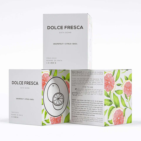 Dolce Fresca Bath Bomb - Bath Bomb - Bare Skin Bar