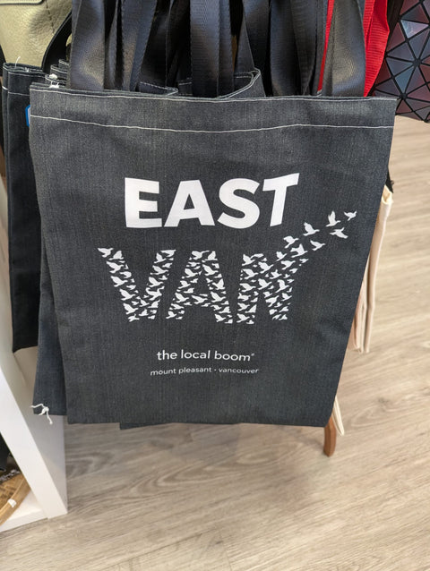 East Van Tote with Crows - Bag - The Local Boom Gift Shop