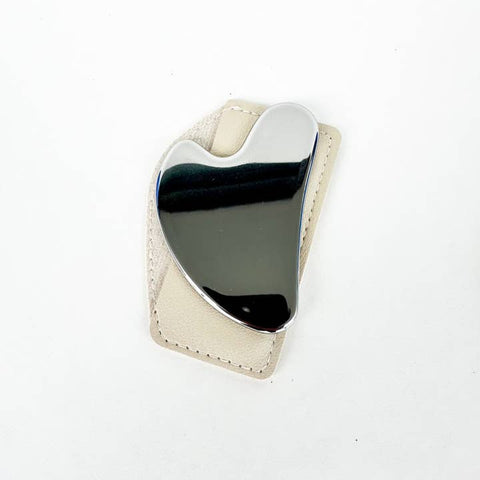 Elegant Stainless Steel Gua Sha - Skin Care - The Local Boom Gift Shop
