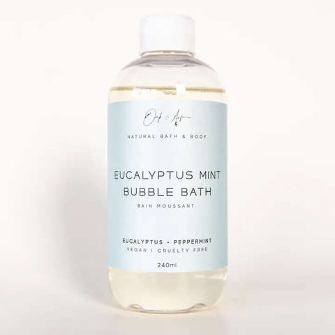 Eucalyptus Mint Bubble Bath - Bubble Bath - Oak & Aspen Soapery