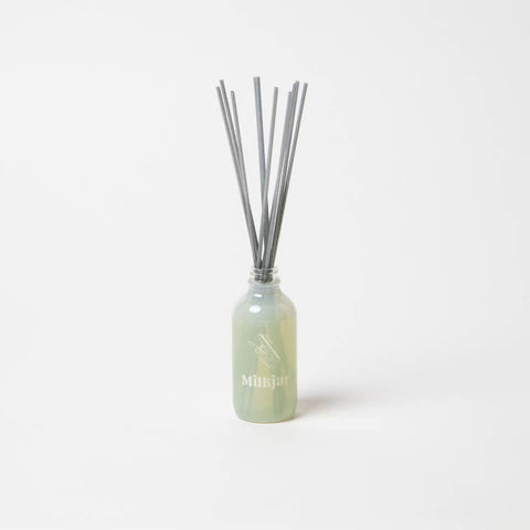 Fresh Laundry Reed Diffuser - Diffuser - Milk Jar