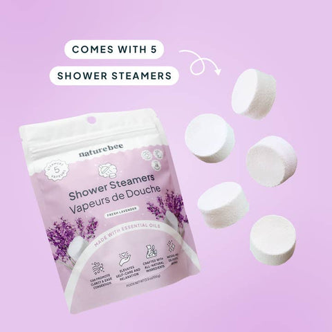 Fresh Lavender Shower Steamers - Shower Steamer - Nature Bee