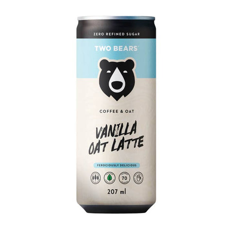 Frothed Vanilla Oat Latte - Coffee - Two Bears