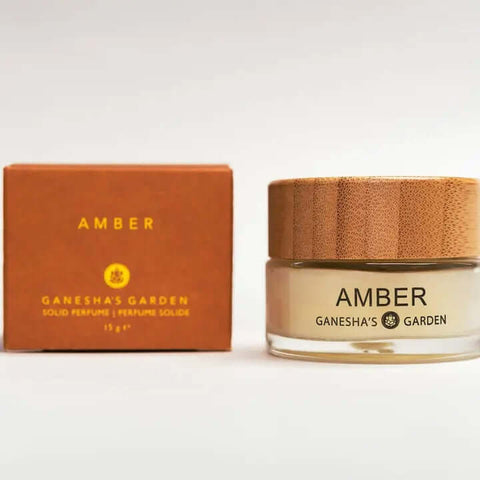 Ganesha's Garden Amber Solid Perfume - Perfume - Between Heaven & Earth