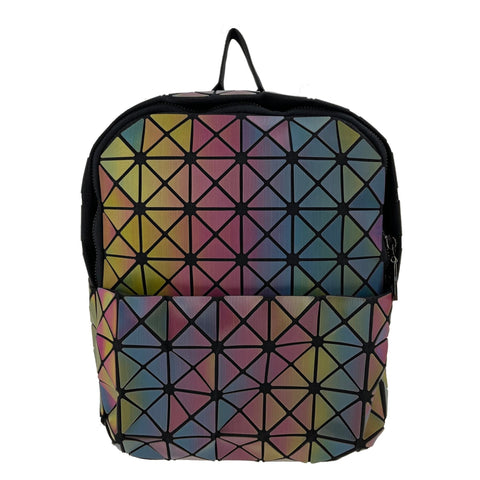 Geometric Small Backpack - Bag - Darling