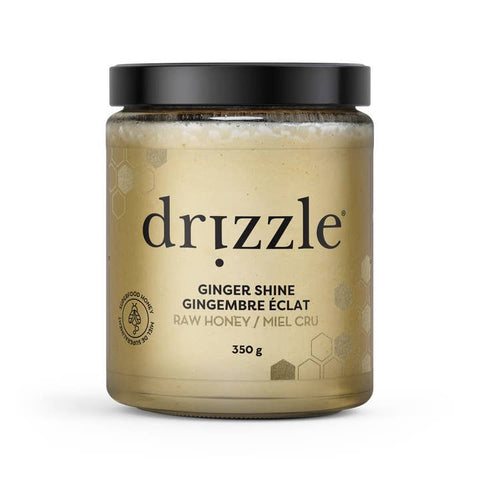 Ginger Shine Raw Honey - Honey - Drizzle