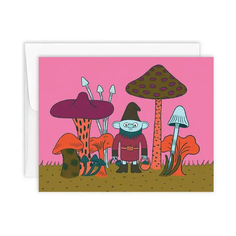 Gnome Card - Greeting Card - Paperole