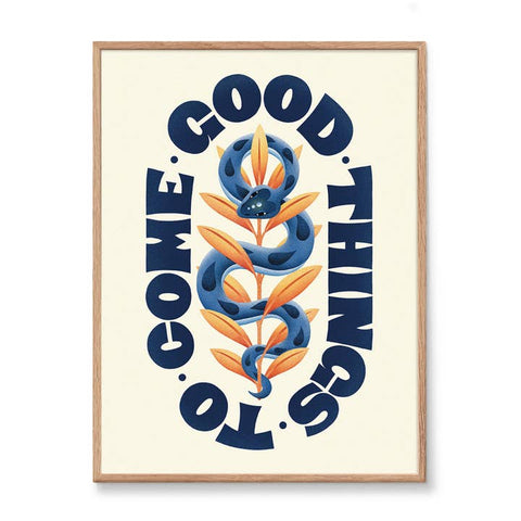 Good Things To Come Art Print - Art Print - Julie Solvstrom Illustration