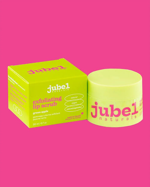 Green Apple Exfoliating Lip Scrub - Lip Scrub - Jubel Naturals