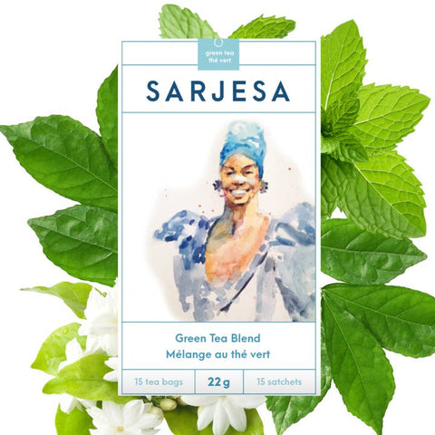 Green Tea Blend | Jasmine & Mint Infusion - Tea - Sarjesa Tea