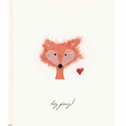 Hey Foxy Card - Greeting Card - Flaunt Cards