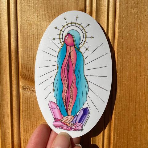 Holy Vulva Sticker - Sticker - Meli TheLover